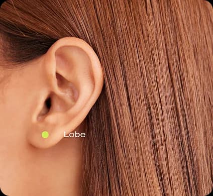 Single Lobe Piercing